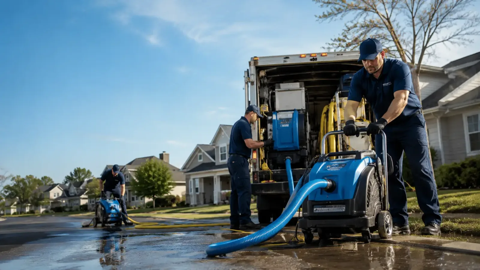 Flood Damage Cleanup in Richland Springs, TX